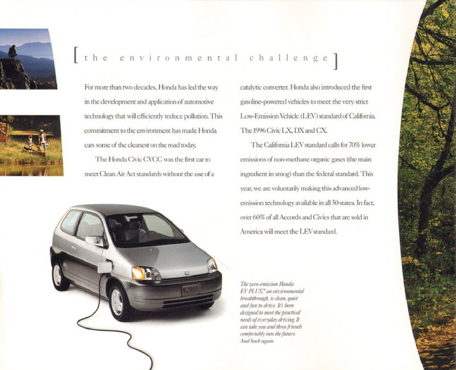 1998 Honda Brochure Page 4